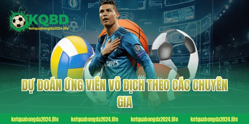 Dự đoán ứng viên vô địch theo các chuyên gia