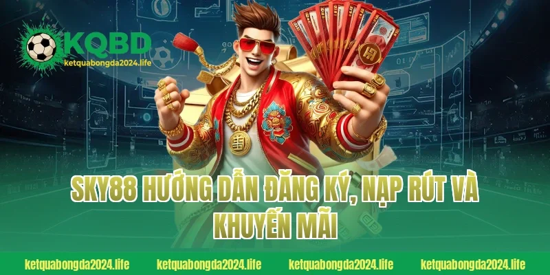 SKY88 hướng dẫn đăng ký, nạp rút và khuyến mãi