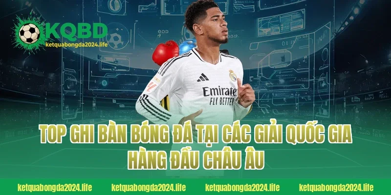 Top ghi bàn bóng đá tại các giải quốc gia hàng đầu châu Âu
